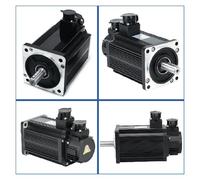 1-3.8KW 1/3PH 220V AC Servo electronic starter Driver Kits 3000RPM RS485 23/17Bit Absolute Encoder 4-15Nm Servo electronic starter 1.2KW 1.5 2KW AUOQKQUT(1.2kw 110mm Flange,23Bit multi Encoder)