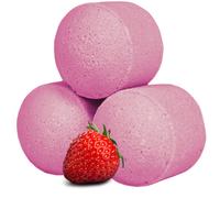 1.3 Kg Box of Chill Pills (Mini Bath Bombs) - Strawberry KDMD Pink One Size