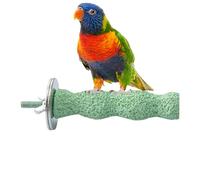 1/3 Parrot Stick Stand - Birds Perches Stand, Parrot Cockatiel Budgie Perches | Natural Stick Paw Grinding Birds Rough Surfaced Chew Toy for Cockatiels Cockatoo Lorikeet Parakeet