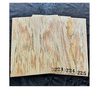 1/3 Pieces Spalted Maple Electric Guitar Veneer Body Parts Guitar Making Materials(3PCS 223-225)