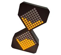 1-30 Minutes Hourglass Desk Clock With 128 LED Beads And Dynamic Flows Cubes Timer Function Girl Boy Electronic Timers Digital Timers