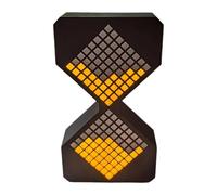 1-30 Minutes Hourglass Desk Clock With 128 LED Beads And Dynamic Flows Cubes Timer Function Girl Boy Electronic Timers Digital Timers