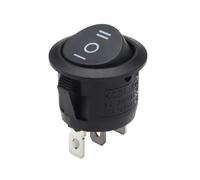 1~300pcs Rocker Switch KCD1 Round 2/3Pin ON-OFF-ON 2/3 Position 6A/250VAC 10A/125VAC SPST 23mm LED Car Push Button Switches(Army green,8 pieces)