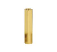 1-30pcs M4 Hex Brass Female To Motherboard Standoff Threaded Board Rack Spacing Screw Bolts Spacers PCB Pillars Column 5-150mm(Length 23mm(10pcs))