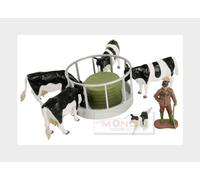 1:32 BRITAINS Accessories Animals Manger Mangiatoia Bestiame Various LC43137 Mod