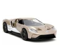 1:32 Finished Product for Jada for PINK SLIPS 2017 for FORD for GT - GLOSSY GOLD Car Pre-built Model Car