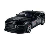 1:32 Fit for Ford for Mustang for Shelby GT500 Coupe Alloy Diecast Model Car Sound & Light Pull Back Decoration(Blackone)