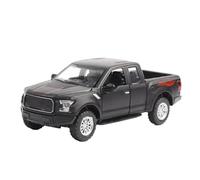 1:32 Fit for Mammoth for Raptor F150 Alloy Model Toy Sound and Light Alloy Pull Back Off-Road Pickup Model Collection not include batteries car gifts diecast model cars(Blackone)
