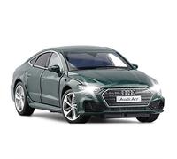 1 32 For A7 Alloy Die-casting Simulation Model Car With Sound And Light Door Can Be Opened Vehicles Kit(D)
