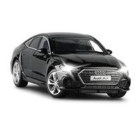 1 32 For A7 Alloy Die-casting Simulation Model Car With Sound And Light Door Can Be Opened Vehicles Kit(A)