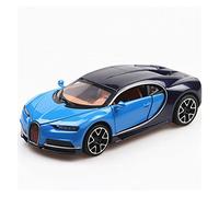 1/32 For Bugatti Chiron Metal Diecast Toy With High Simulation Sound & Light Sports Car Model Vehicles Kit(Blue)
