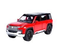 1:32 For BYD Look Up At U8 SUV Alloy Car Diecast Off-Road Scale Model Toy Simulation Replicas Hobby Vehicles Playgame Kit(Red)