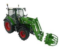 1:32 For Fendt 313 Vario Bale Grapple Alloy Tractor Model Green Collectible Toy Home And Craft
