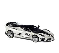 1 32 For Ferrari FXX K EVO Alloy Car Model Die-casting Sports Car Model Sound And Light Toy Car Vehicles Kit(White)