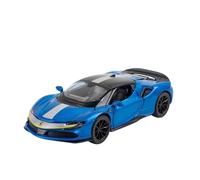 1:32 For Ferrari SF90 Sports Car High Simulation Diecast Car Metal Model Car Finished Car Model Vehicles Kit(B)