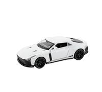 1:32 For GT-R50 With Sound And Light Children Boys Birthday Toy Collective Diecast Sport Car Model Vehicles Kit(White)