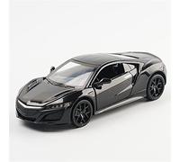 1 32 For Honda Acura NSX Sports Car Die-cast Alloy Model Car Pull Back Sound And Light Toy Car Vehicles Kit(Black)