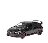 1:32 For Honda CIVIC TYPE-R Car Model Kits High Simulation Vehicle For Boys Toys Miniature Car ornaments models(Black)