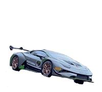 1:32 For HURACAN ST EVO Alloy Sports Car Model Simulation Metal Toy Car Model With Sound And Light Vehicles Kit(D)