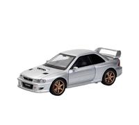 1:32 For Impreza STI WRX Alloy Model Car Diecasts Metal Casting Sound And Light Toys(Silver,With box)