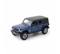 1 32 For Jeep Wrangler Alloy Diecast Car Model Sports Car Toys For Kids And Adults Pull Back Vehicles Toy Cars Mini Replica Toys(Blue)
