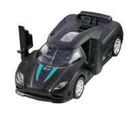 1:32 For Koenigsegg Agera Sports Car Simulation Metal Model Car Sound Light Pull Back Car Model Vehicles Kit(B)