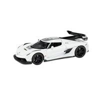 1:32 For Koenigsegg Jesko Attack Alloy Sports Car Model Metal Racing Car Model With Sound And Light Vehicles Kit(C)