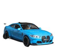 1:32 For M4 Sports Car Model Kits High Simulation Vehicle For Boys Girls Toys Miniature Car ornaments models(chrome)