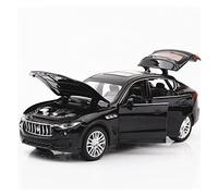 1/32 For Maserati High Simulation Off-Road Car Model Metal Diecast Luxury Toys Vehicle Vehicles Kit(Black)