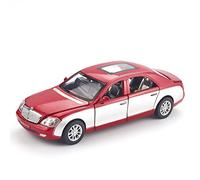 1 32 For Maybach S600 Alloy Die-casting Car Model Sound And Light Pull Back Fully Open Toy Car Vehicles Kit(D)