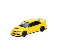 1:32 for Mitsubishi for Lancer Evolution Ninth Generation Super Racing Metal Alloy Diecast Car Model Sound & Light Right Rudder (Batteries Not Included)(Yellow)