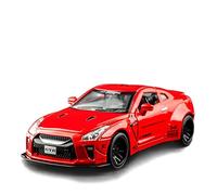 1 32 For Nissan GTR R35 Alloy Diecast Sport Race Sound And Light Model Toy Car Mini Replica Toys(E)