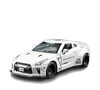 1 32 For Nissan GTR R35 Alloy Diecast Sport Race Sound And Light Model Toy Car Mini Replica Toys(F)