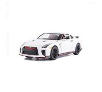 1 32 For Nissan Skyline Ares GTR R35 Diecast Metal Toy Car Model High Simulation Pull Back Mini Replica Toys(D)