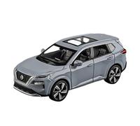 1 32 For Nissan X-Trail SUV Alloy Model Car Toy Diecasts Casting Sound And Light Car Children Toys Vehicles Kit(Grey)