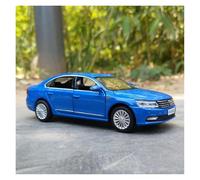 1 32 For Passat Alloy Model Car Toy Die Cast Metal Casting With Light And Sound Model(Blue)