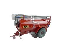 1:32 For Slurry Ferry Tanker Agricultural Alloy Car Model Collectible Red Vintage Ornamental
