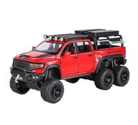 1:32 For TRX 6X6 1500 Tyrannosaurus Rex Pickup Truck Alloy Model(Red)