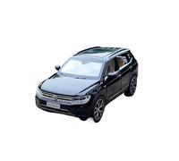 1:32 For Volkswagens Tiguan L SUV Alloy Car Model Toy Vehicles Simulation Sound Light Collection Vehicles Kit(Black)