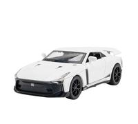 1:32 Nissan GT-R50 Alloy Car Model, Die-cast Metal Supercar With Sound And Light Effects, For Collectors.(White)