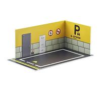 1:32 Parking Lot Model Car Diecast Garage for Diorama Collection Background 32068 Yellow, Type 32068