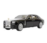 1:32 Rolls-Royce Phantom Car Model Zinc Alloy Sound And Light Simulation Die-cast Toy Car For Collection Gift(Black)
