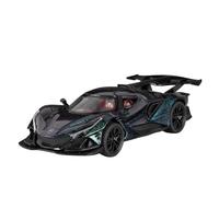 1:32 Scale Fit for Apollo IE EVO Car Diecast Metal Doors Opened Supercar Sound Light Pull Back Vehicles Toy Model(IE Gradient)