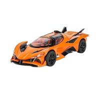 1:32 Scale Fit for Apollo IE EVO Car Diecast Metal Doors Opened Supercar Sound Light Pull Back Vehicles Toy Model(EVO Orange)