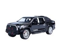1:32 Scale For Toyota Tundra Off-road Pickup Truck Sound And Light Back To The Simulation Of Miniature Car Gifts Replica Toys(Black)
