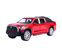 1:32 Scale For Toyota Tundra Off-road Pickup Truck Sound And Light Back To The Simulation Of Miniature Car Gifts Replica Toys(Red)