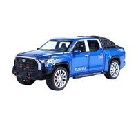 1:32 Scale For Toyota Tundra Off-road Pickup Truck Sound And Light Back To The Simulation Of Miniature Car Gifts Replica Toys(Blue)