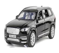 1:32 scale for Volvo XC90 SUV die-cast simulation model car, with sound and light effects, center console controls (battery not included)(Blackone)