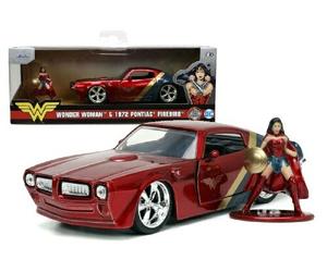 1/32 WONDER WOMAN 1972 PONTIAC FIREBIRD WITH FIGURE DC COMICS 33089