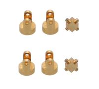 1:35 1:72 1:87 Static Change Micro Universal Coupler Joint Shaft Hole 1mm Coupling Brass Motor Connector For DIY RC Models(Type A)
